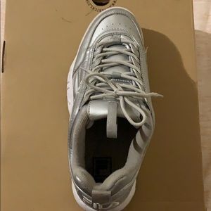 Fila Disruptor II  Premium Metallic Silver